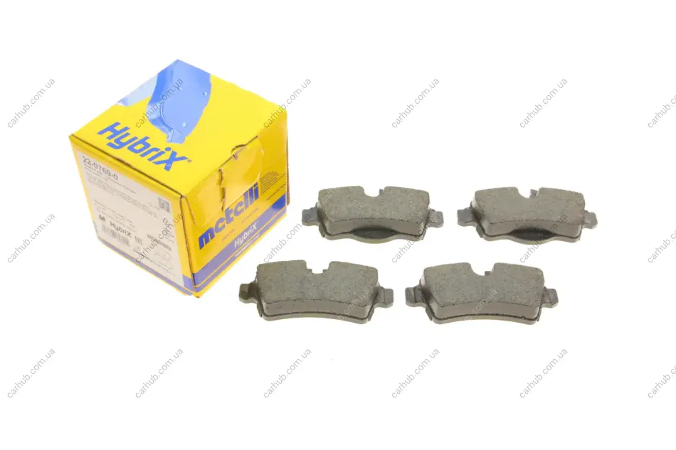 Колодки гальмівні (задні) Mini (R56)/Roadster (R59)/Clubman (R55) 06-06 METELLI Metelli 22-0769-0 (фото 1)