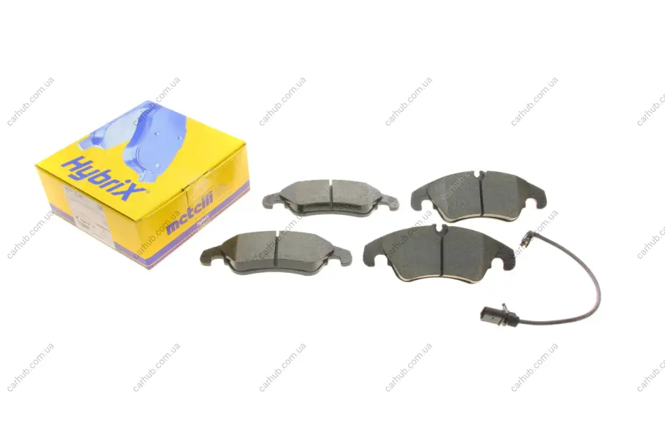 Колодки гальмівні (передні) Audi A6/A7/Q5 08-(з датчиком) METELLI Metelli 22-0775-4K (фото 1)