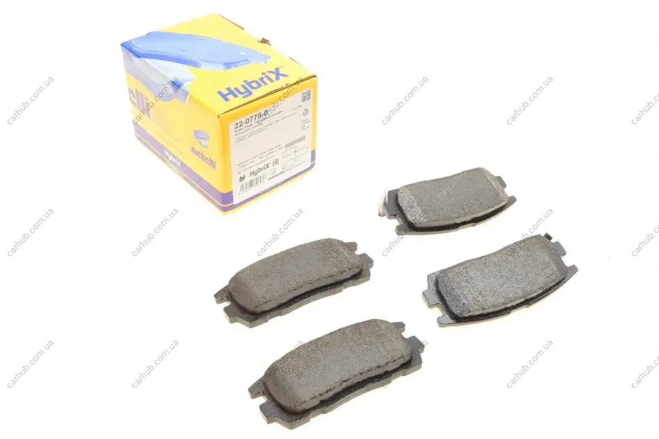 Колодки гальмівні (задні) Opel Antara A/Chevrolet Captiva 06- METELLI Metelli 22-0779-0 (фото 1)