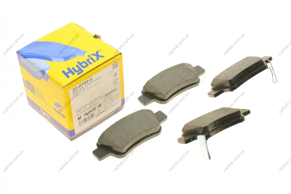 Колодки гальмівні (задні) Honda CR-V III/IV 06- METELLI Metelli 22-0790-0 (фото 1)