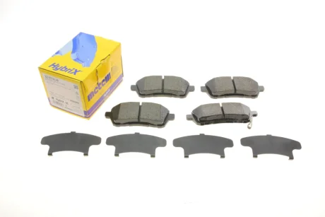 Колодки гальмівні (передні) Ford Fiesta 08- METELLI Metelli 22-0793-0