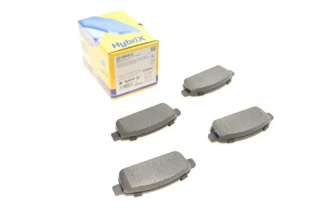 Колодки гальмівні (задні) Nissan Rogue 10-13/Opel Zafira/Mokka/Astra 11- METELLI Metelli 22-0840-0