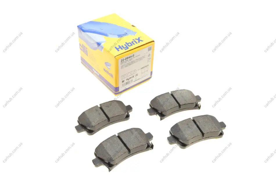 Колодки гальмівні (задні) Opel Insignia 08-17/Chevrolet Malibu/Bentley Flying Spur 12-/Saab 9-5 10- METELLI Metelli 22-0844-0 (фото 1)