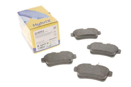 Колодки гальмівні (задні) Citroen C4 09-/Peugeot 308/3008 09-16/5008 09-17 METELLI Metelli 22-0855-0