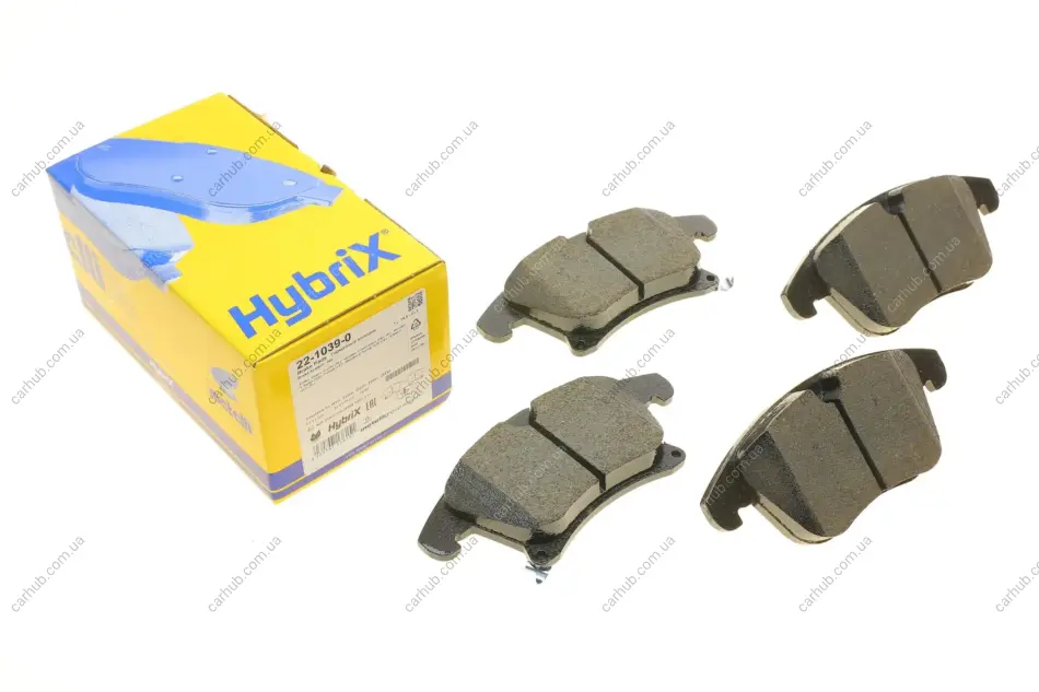 Колодки гальмівні (передні) Ford Galaxy III/S-Max/Mondeo V/Fusion 13-/Ford (USA) Fusion 05- METELLI Metelli 22-1039-0 (фото 1)