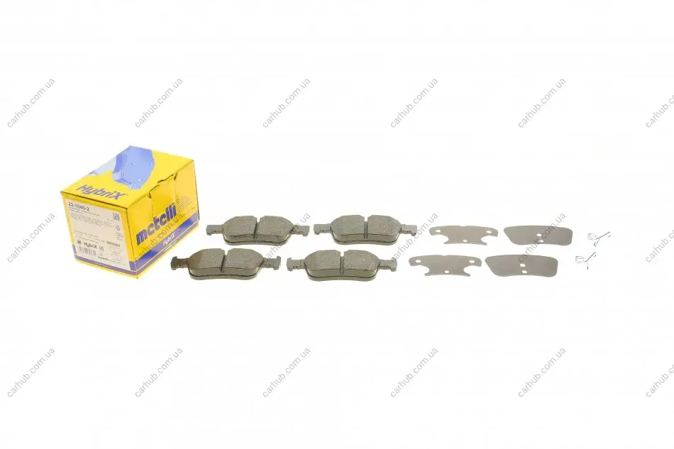 Колодки гальмівні (задні) Ford Mondeo/Galaxy/S-Max 14-/Kuga 12-/Ford (США) Edge 06- METELLI Metelli 22-1040-2 (фото 1)