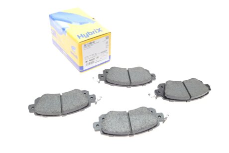 Комплект гальмівних колодок (дискових) Metelli 22-1080-0