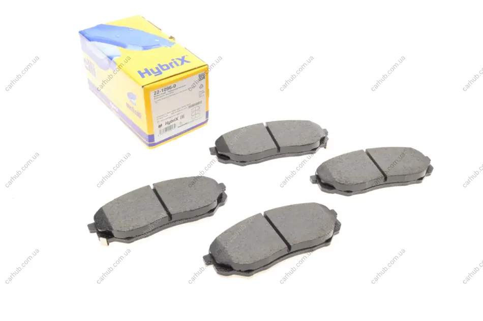 Колодки гальмівні (передні) Hyundai Santa Fe IV/Kia Sorento 2.0-3.3 15- METELLI Metelli 22-1096-0 (фото 1)