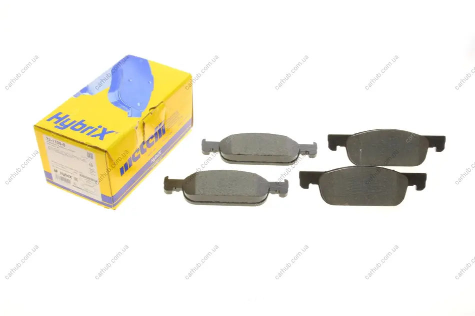 Колодки гальмівні (передні) Renault Logan II/Clio IV/Sandero II 11-/Lada Xray 16- METELLI Metelli 22-1109-0 (фото 1)