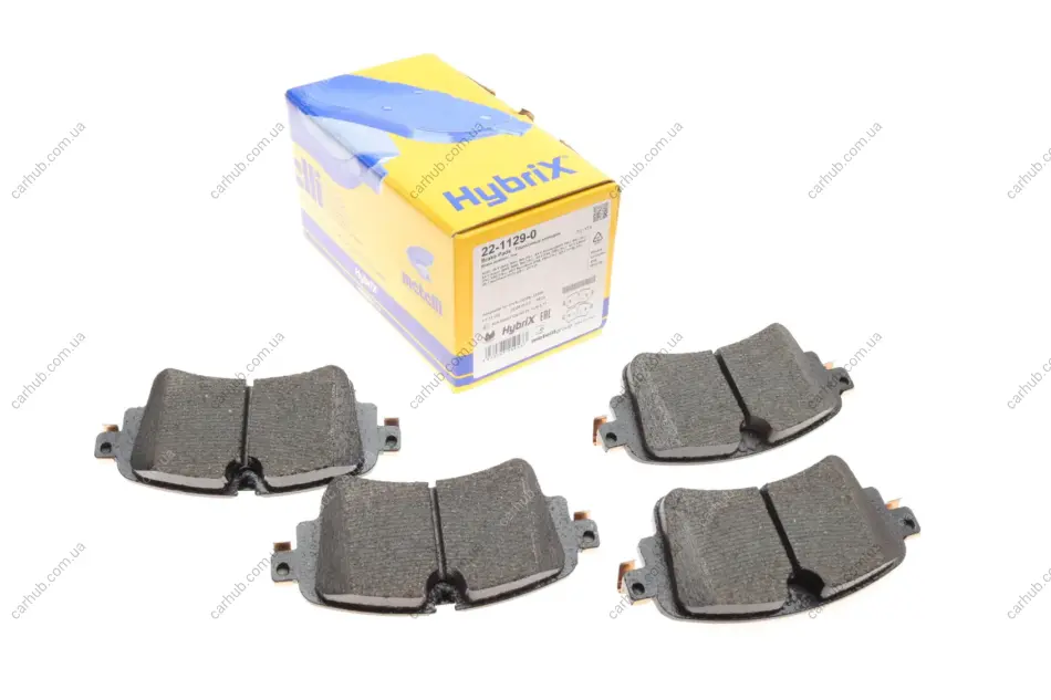 Колодки гальмівні (задні) Audi A4/A5/Q5/Q7 2.0 TFSI/TDI/3.0 TDI 15- METELLI Metelli 22-1129-0 (фото 1)
