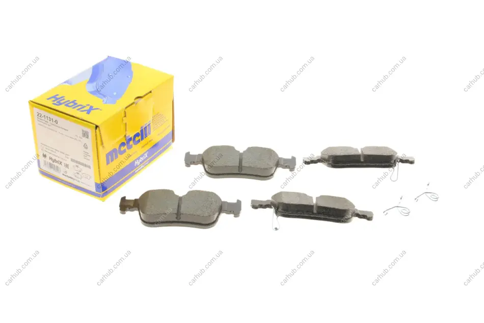Колодки гальмівні (задні) Honda Civic X 1.0-2.0 16- Metelli 22-1131-0 (фото 1)