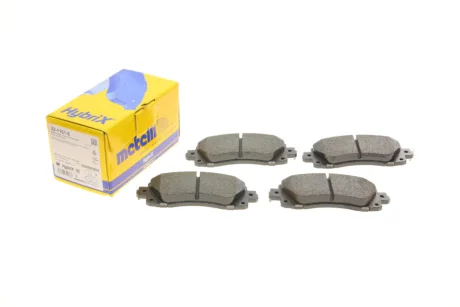 Колодки гальмівні (передні) Subaru Impreza/Outback/XV 17- METELLI Metelli 22-1161-0