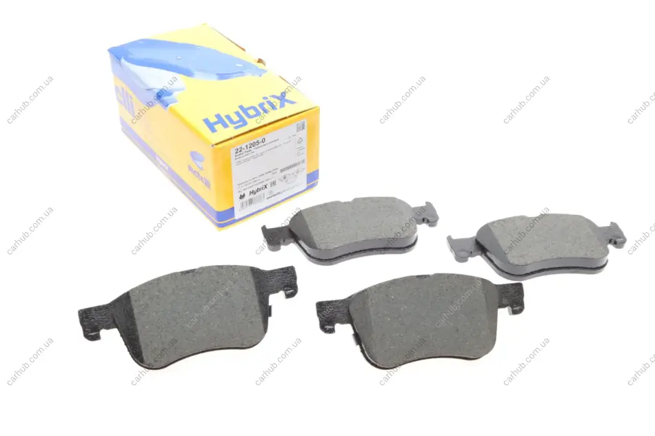 Колодки гальмівні (передні) Ford Focus/Kuga 1.0-2.0 EcoBoost18- Metelli 22-1205-0 (фото 1)