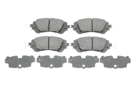 Колодки гальмівні (передні) Toyota Yaris 13- (Akebono) Metelli 22-1219-0