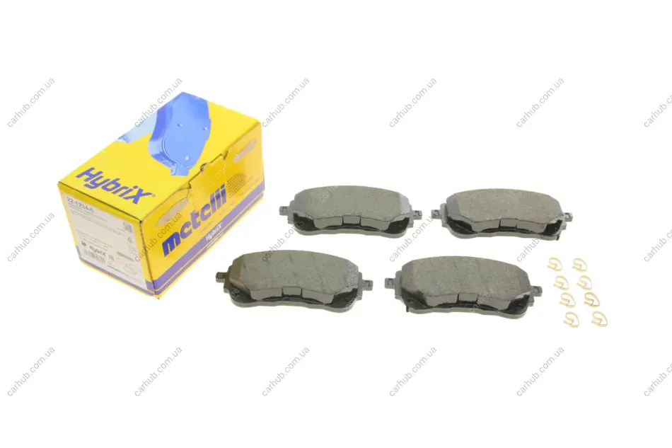 Колодки гальмівні (передні) Toyota Corolla XII 18-/Suzuki Swace 20- (з датчиком) METELLI Metelli 22-1234-0 (фото 1)