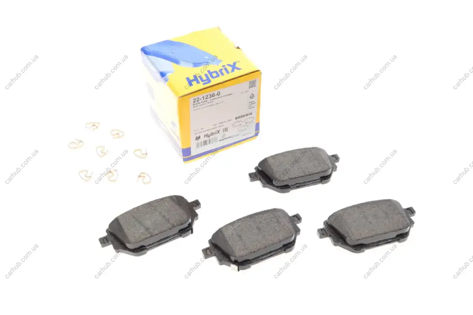 Колодки гальмівні (задні) Toyota Corolla 1.5/1.6 VVTi 19- METELLI Metelli 22-1236-0 (фото 1)
