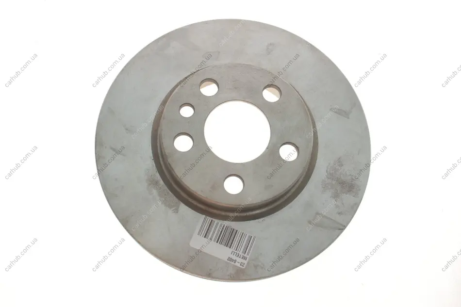 Диск гальмівний (передній) Citroen Jumpy/Fiat Scudo/Peugeot 806/Expert 95-06 (257x20) (вентильований) METELLI Metelli 23-0402 (фото 1)