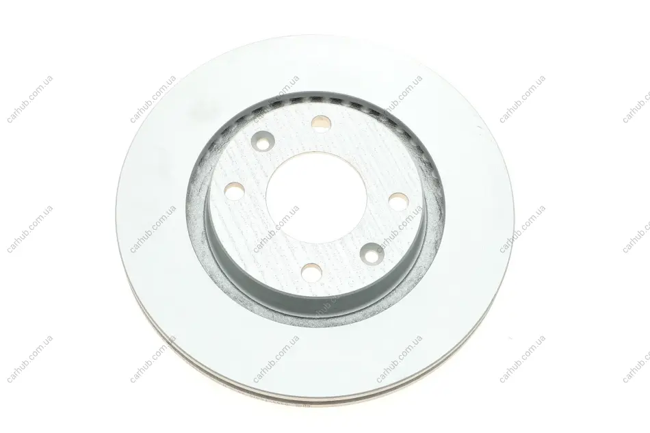 Диск гальмівний (передній) Citroen C2/C3/C4/Berlingo/Peugeot 206/Partner 96- (266x22) (з покр) (вент) METELLI Metelli 23-0555C (фото 1)