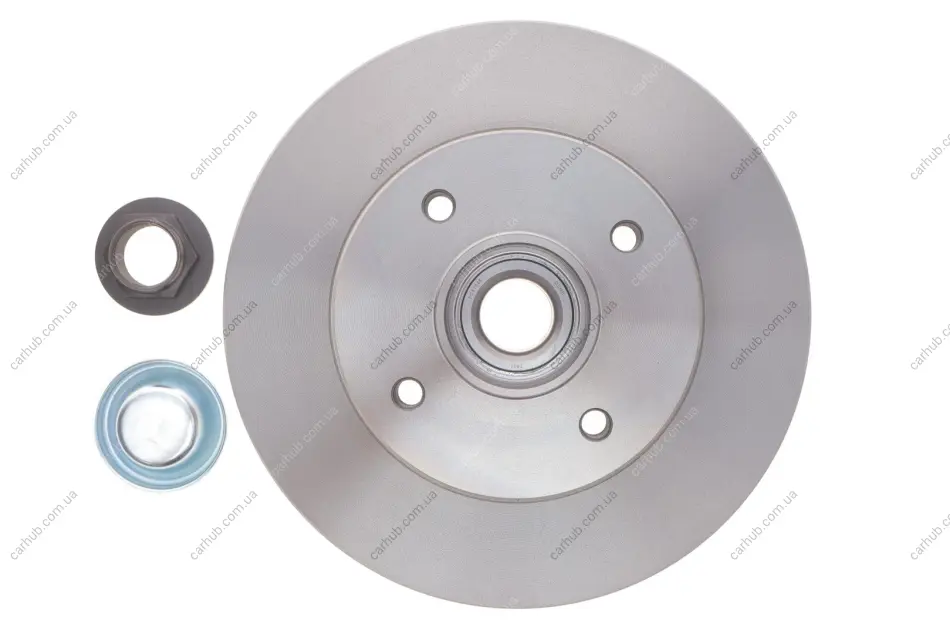 Диск гальмівний (задній) Citroen C3 09-/C4/Peugeot 307/207 04-/208 12- (249х9)(повний)(з підшипником) METELLI Metelli 23-0878 (фото 1)