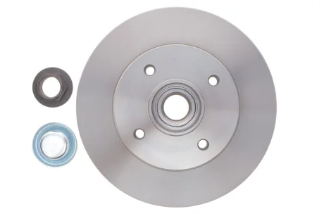 Диск гальмівний (задній) Citroen C3 09-/C4/Peugeot 307/207 04-/208 12- (249х9)(повний)(з підшипником) METELLI Metelli 23-0878