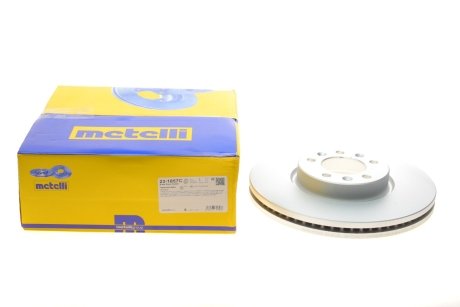 Диск тормозной (передний) Citroen Jumpy/Peugeot Expert 16-/Opel Vivaro 19- (304x28) (с покр.)(вент.) Metelli 23-1857C