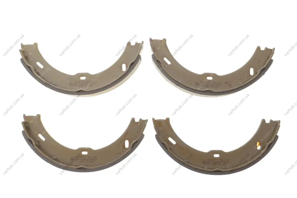 Колодки ручника MB Sprinter/VW Crafter 06- (180x25) Metelli 53-0246 (фото 1)