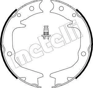 Колодки ручника Mitsubishi Lancer/Outlander/Galant/Pajero 92- (167x32) Metelli 53-0265 (фото 1)