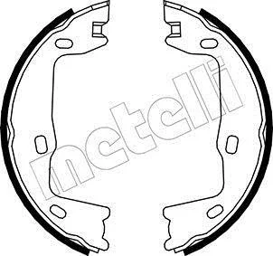 Колодки ручника Opel Omega B 94-03/Vectra B 96- (160x25) Metelli 53-0302