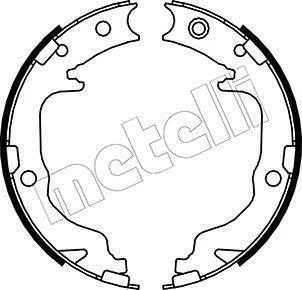 Колодки ручника Peugeot 4008 12-/Mitsubishi Outlander 06-/ASX 10- (170x32) Metelli 53-0362