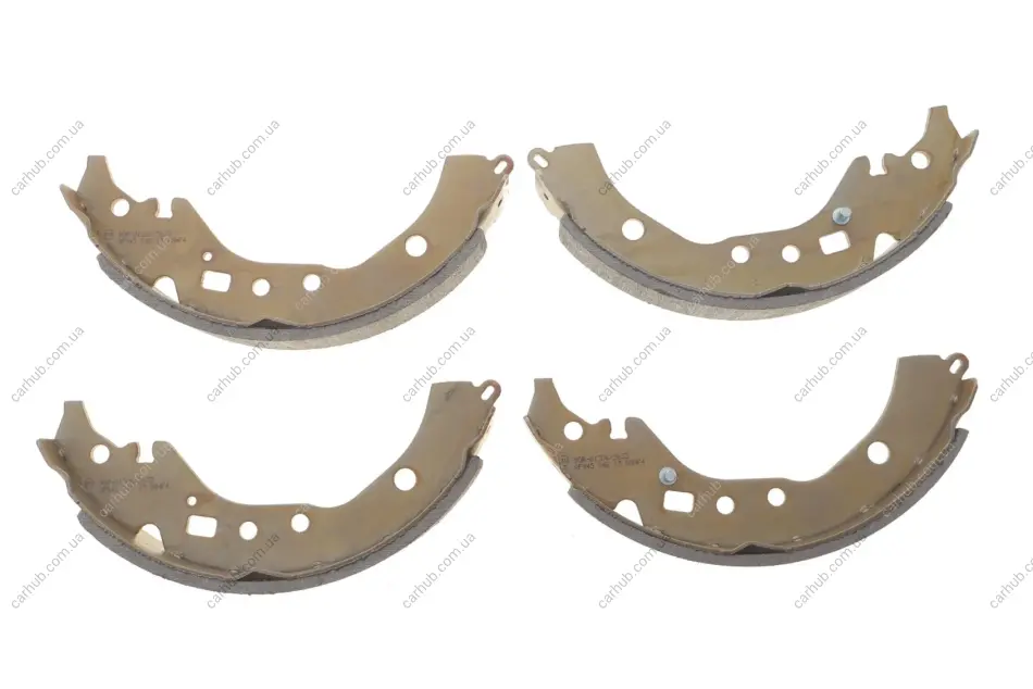 Колодки ручника Subaru Trezia 11-/Toyota Corolla/Yaris 07-17 (228.6x37) Metelli 53-0517 (фото 1)