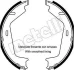 Колодки ручника Volvo XC90 02-/XC 60 I 11- (177,8x25) Metelli 53-0530 (фото 1)