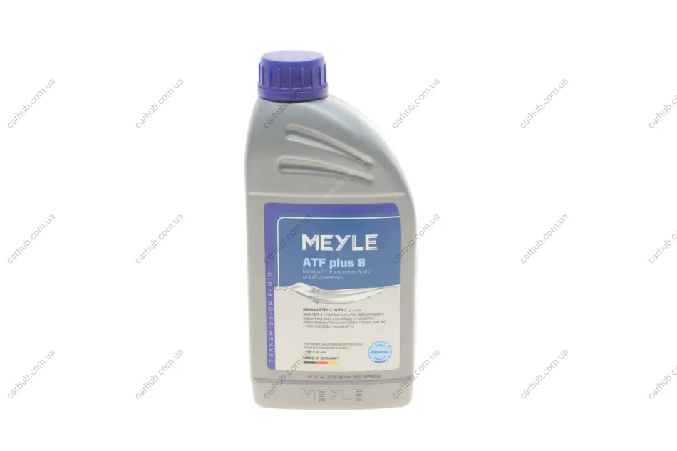 Олива АКПП ATF plus 6 (1L) BMW M 1375.4/VW G 055 005/ZF Lifeguard MEYLE 014 019 2900 (фото 1)