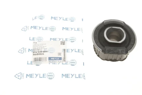 Сайлентблок балки (задньої/спереду) MB A-class (W168) 97-04 MEYLE 014 035 0091