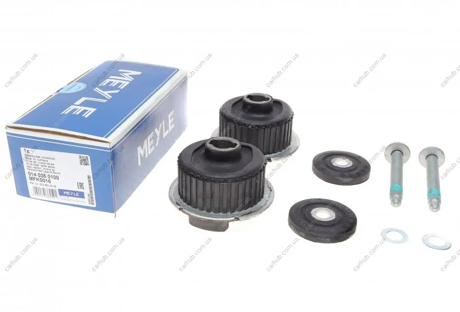 Сайлентблок балки (задньої) MB C-class (W203/S203/CL203) 00-08 (К-кт 2шт.) MEYLE 014 035 0100 (фото 1)