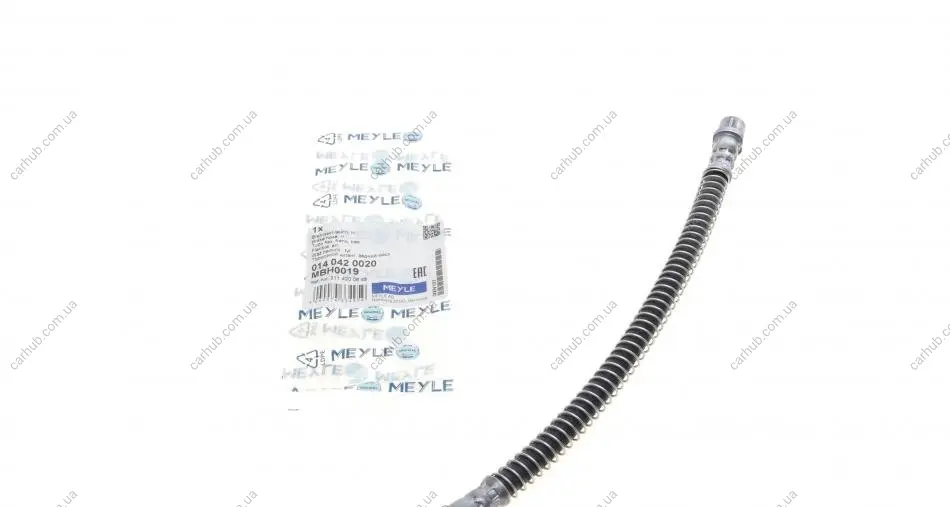 Шланг гальмівний (задній) MB E-class (W211) 02-08 (L=288mm) MEYLE 014 042 0020 (фото 1)