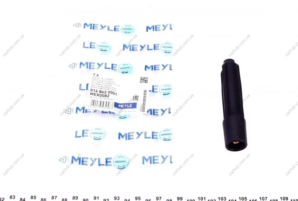 Наконечник свічки запалювання MB E-class (W124/W210) 93-03/ Sprinter 95-06 (M111) MEYLE 014 862 0001 (фото 1)