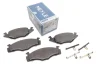 Колодки гальмівні (передні) Seat Cordoba/Ibiza II/VW Golf/Jetta II /Passat/Polo 1.3-2.2 0. 76-99 MEYLE 025 208 8719 (фото 1)