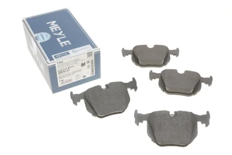 Колодки гальмівні (задні) BMW 3 (E46)/5 (E39)/7 (E38)/X3 (E83)/X5 (E53) 94- MEYLE 025 214 8717