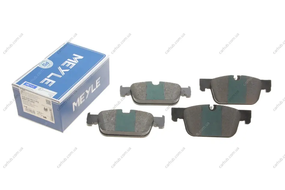Колодки гальмівні (передні) Volvo S60 III/S90 II/ V60 II/ XC60 II 16- MEYLE 025 220 9817/PD (фото 1)