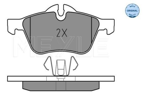 Колодки гальмівні (передні) Mini Mini Cooper 01-06 MEYLE 025 232 8118