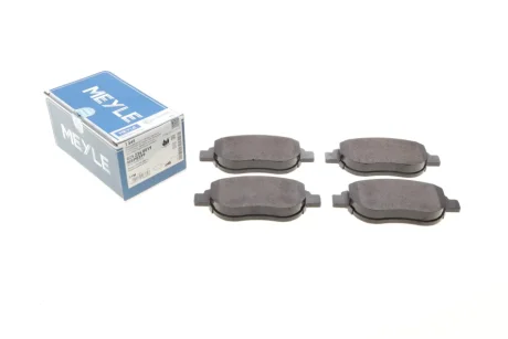 Колодки гальмівні (передні) Citroen Berlingo 00-11/C4 1.6 THP/VTi 04-/Peugeot 207/307 02- (Bosch) MEYLE 025 236 0019