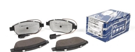 Тормозные колодки (передние) Fiat Punto 1.3-1.6 D 09- (137x57.4) (с датчиком) MEYLE 025 237 0918/PD