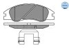 Колодки гальмівні (передні) Kia Cerato 04- MEYLE 025 242 1817/W (фото 1)