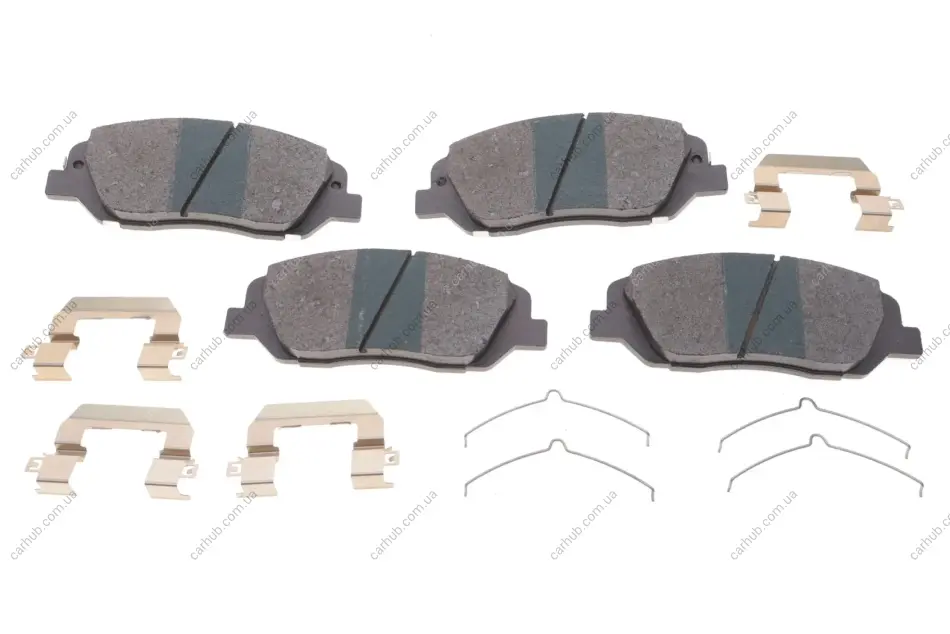 Колодки гальмівні (передні) Hyundai Santa Fe II/III/Genesis 06-/Kia Sorento/Ssangyong Korando 09- (PREMIUM) MEYLE 025 243 5117/PD (фото 1)
