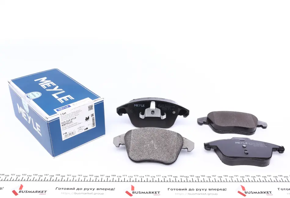 Колодки гальмівні (передні) Citroen C4 06-/Peugeot 3008/5008 09- (Ate) MEYLE 025 245 5719 (фото 1)