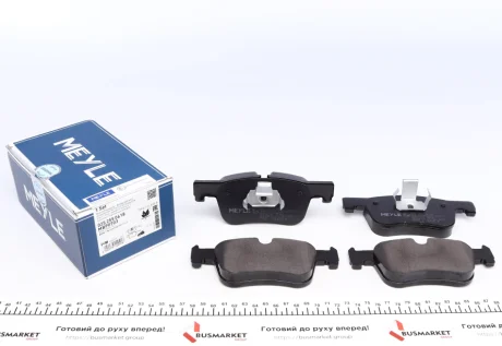 Колодки гальмівні (передні) BMW 1 (F20)/3 (F30)/4 (F32) 10- MEYLE 025 255 0618