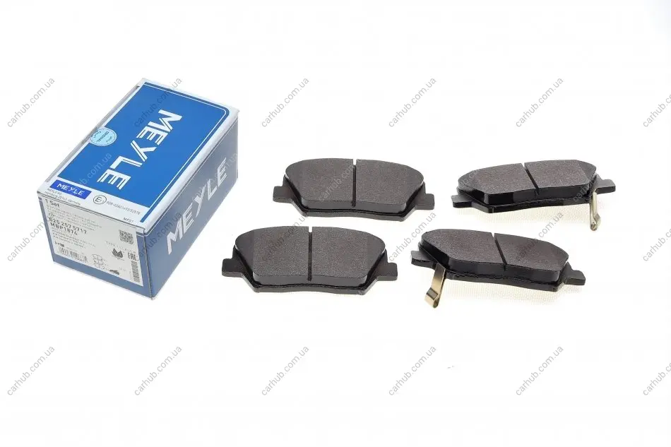 Колодки гальмівні (передні) Hyundai Santa Fe 10-/Creta 16-/Grandeur 11-/Kia Sorento 09-(BOSCH) MEYLE 025 257 5717 (фото 1)
