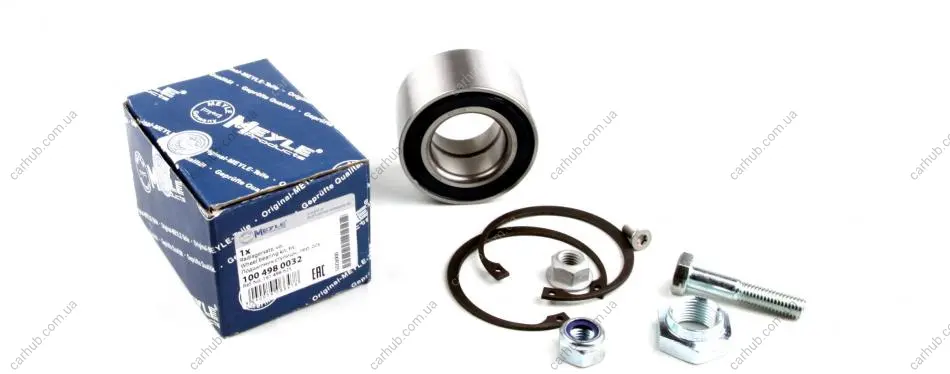 Підшипник маточини (передньої) VW Golf/Jetta II -91 (35x66x37) (к-кт) MEYLE 100 498 0032 (фото 1)