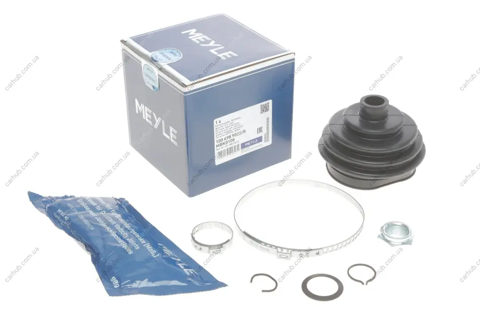 Пильник ШРКШ (зовнішній) VW Caddy 1.9D/SDI -03 (20x76x80) (к-кт) MEYLE 100 498 9022/R (фото 1)