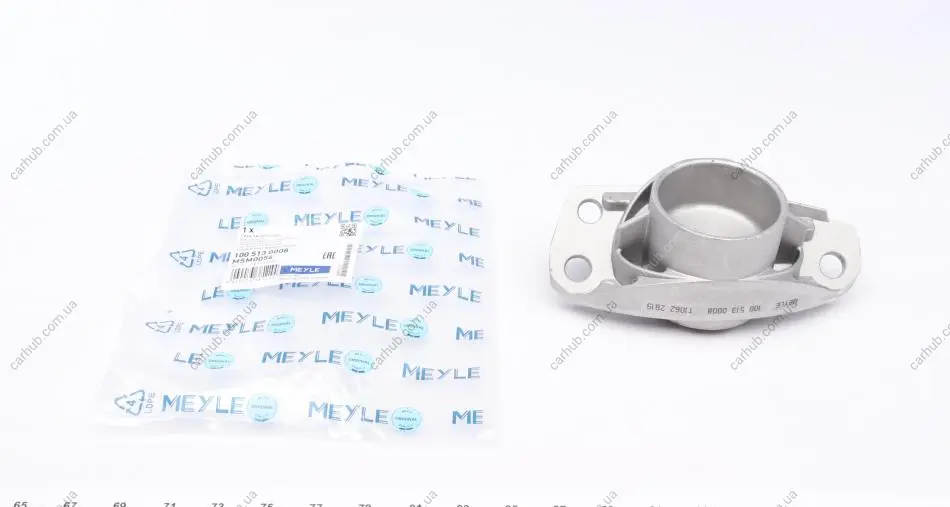 Подушка амортизатора (заднього) Audi A3/Seat Leon/ToledoIII/VW Golf/Jetta/Passat/Sharan/Tiguan 05- MEYLE 100 513 0008 (фото 1)